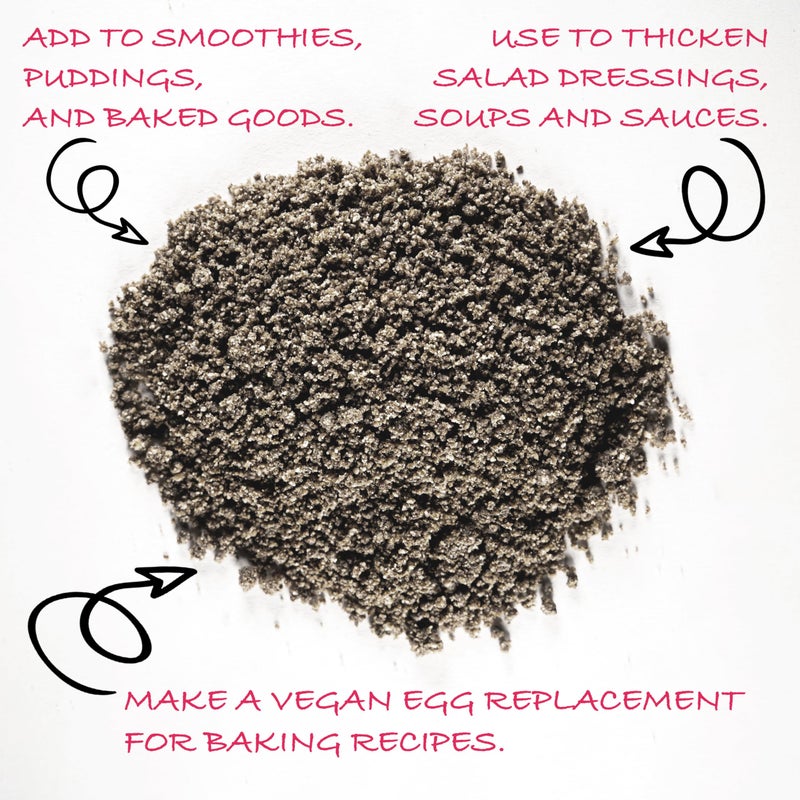 Worldwide Botanicals Organic Ground Chia Seeds, 1 Pound - Excellent Source of Fiber, Protein, and Omega-3 Fatty Acids | Gluten-Free | Vegan | Non-GMO | Kosher - Image 3